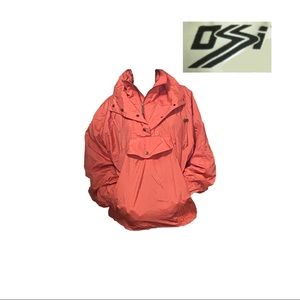 Ossi skiwear Vintage half zip all weather windbreaker